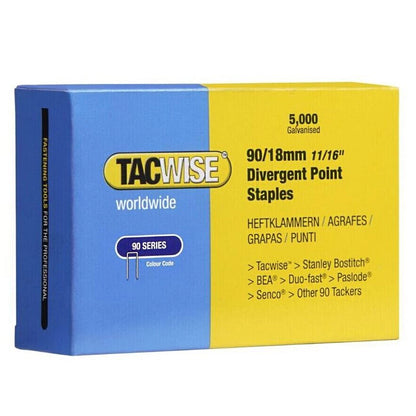 Tacwise Type 90 Staples 15mm - 40mm