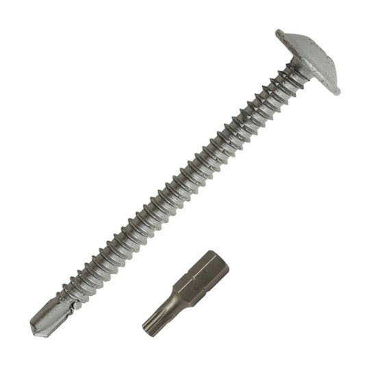 Techfast Baypole Screws Waferhead Torx 4.8mm x 70mm 200 Box - Transtools Online