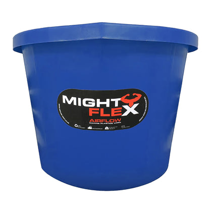 Hoof Proof Mighty Flex Builders And Equestrian Bucket - 3 Gallon Blue