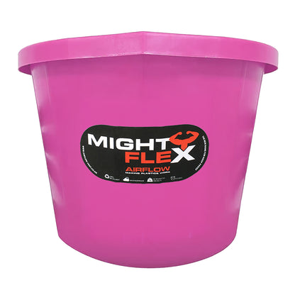 Hoof Proof Mighty Flex Builders And Equestrian Bucket - 3 Gallon Pink