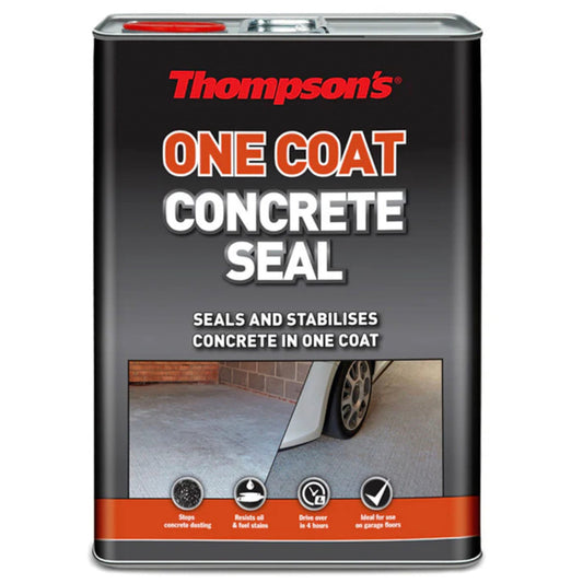 Thompsons One Coat Concrete Seal Clear 5 Litre
