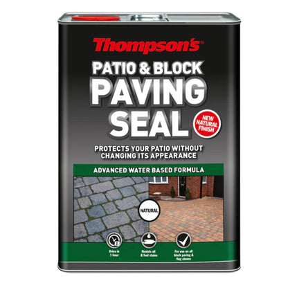 Thompsons Patio and Block Paving Seal - 5 Litre
