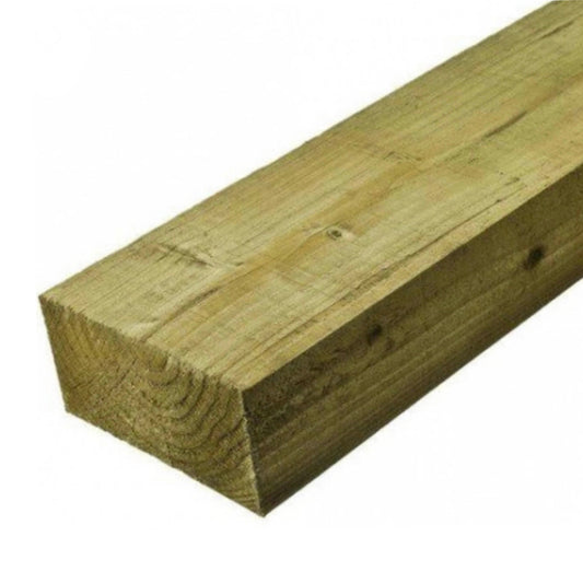 Timber Treated Wood C24 Graded Kiln Dried 4in X 2in - 4.8 Metre - Transtools Online