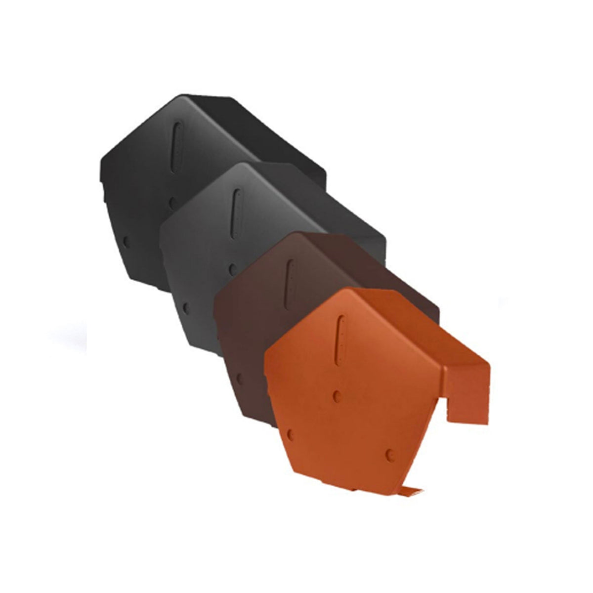 Timloc Universal Dry Fix Angled Ridge End Cap