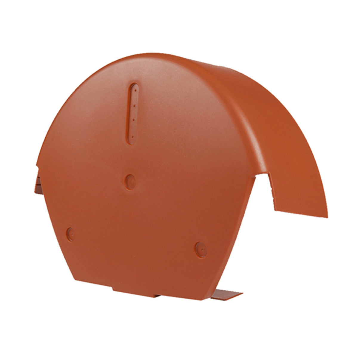 Timloc Universal Dry Fix Round Ridge End Cap Terracotta