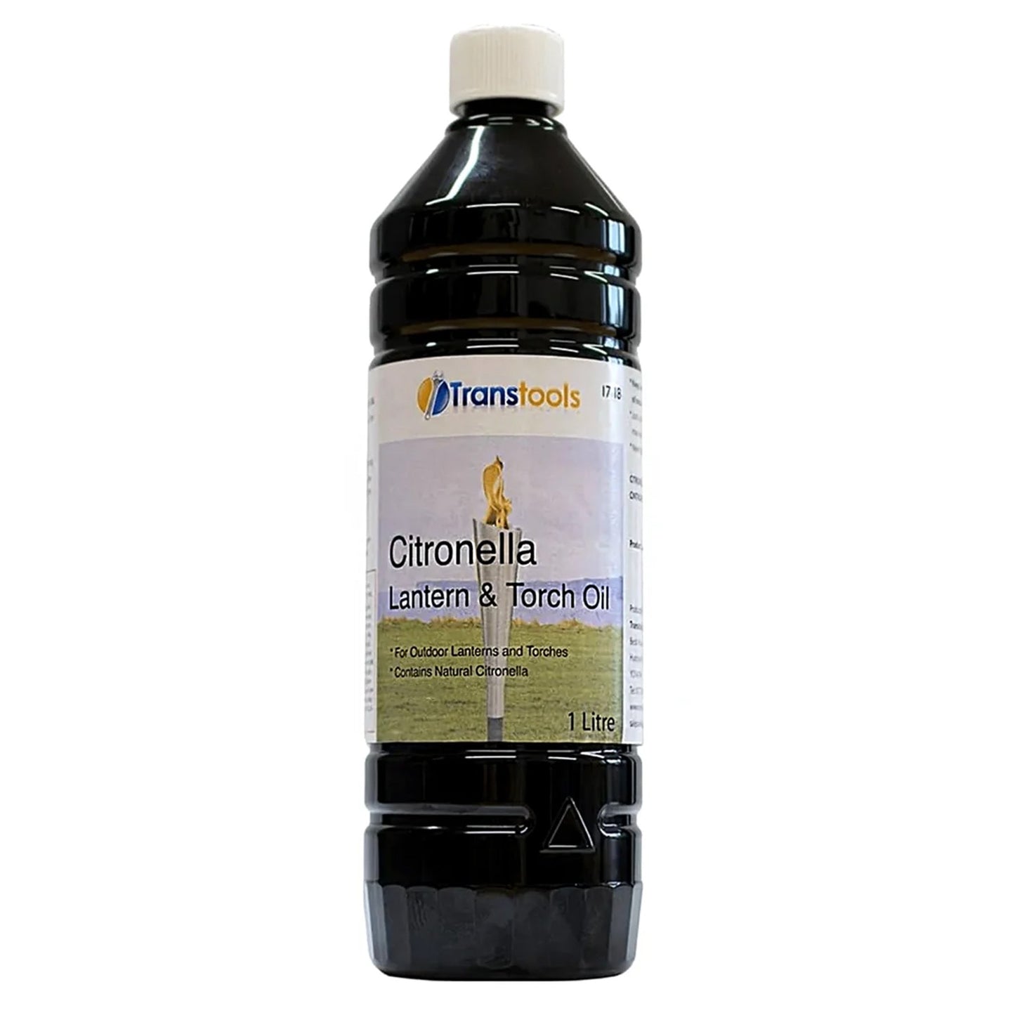 Transtools Citronella Outdoor Lamp and Torch Oil 1 Litre Single Bottle