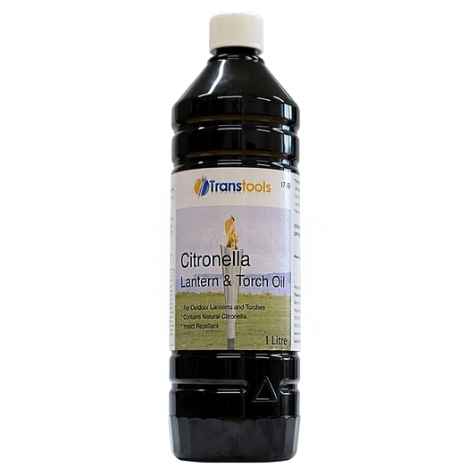 Transtools Citronella Outdoor Lamp and Torch Oil 1 Litre