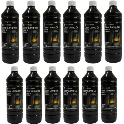 Transtools Clear Lamp Lantern Indoor and Outdoor Oil 1 Litre