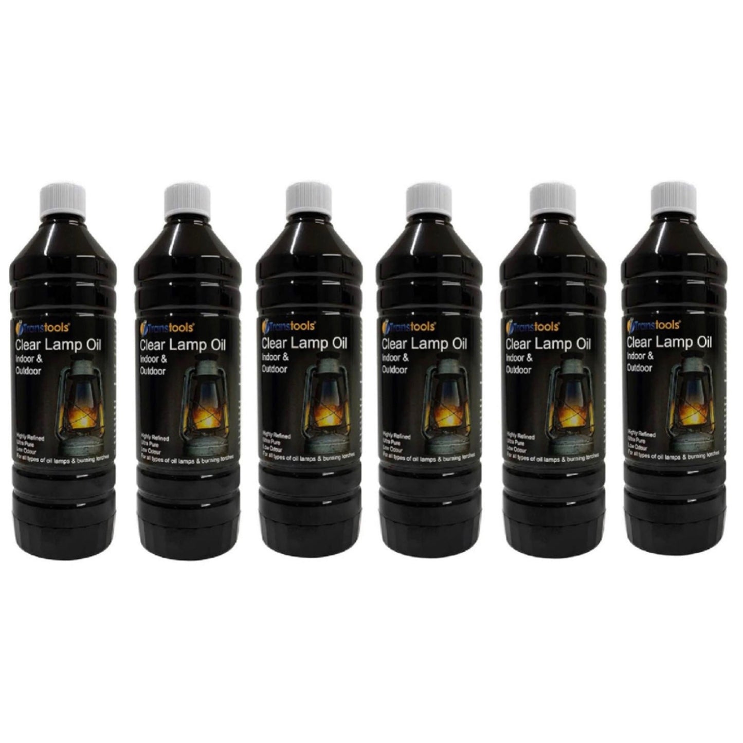 Transtools Clear Lamp Lantern Indoor and Outdoor Oil 1 Litre