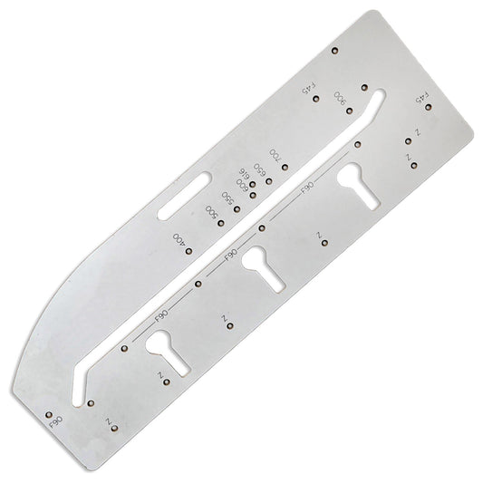 Transtools Kitchen Worktop Router Jig with 4 Pins