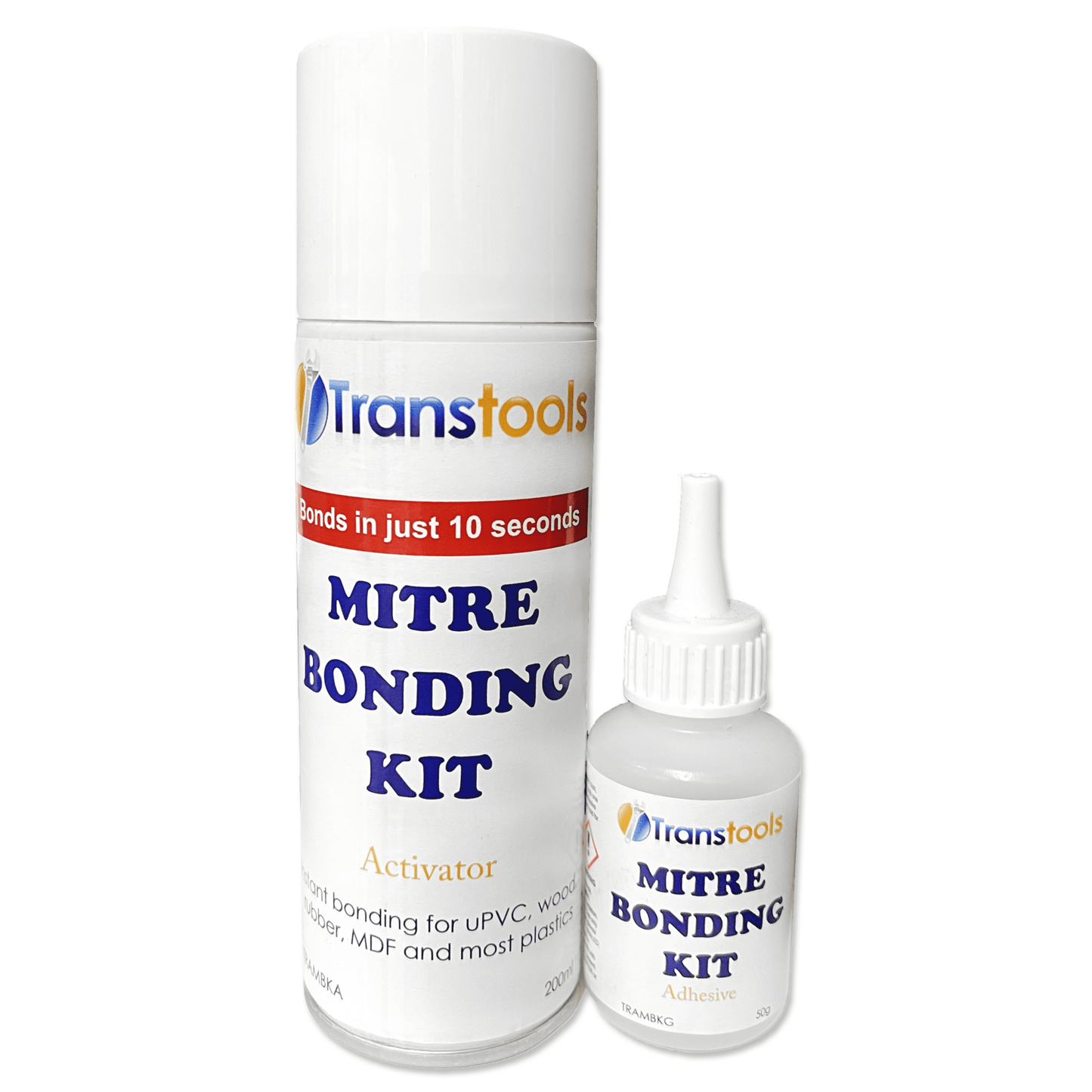 Transtools Superglue and Activator Mitre Fix Bonding Kit
