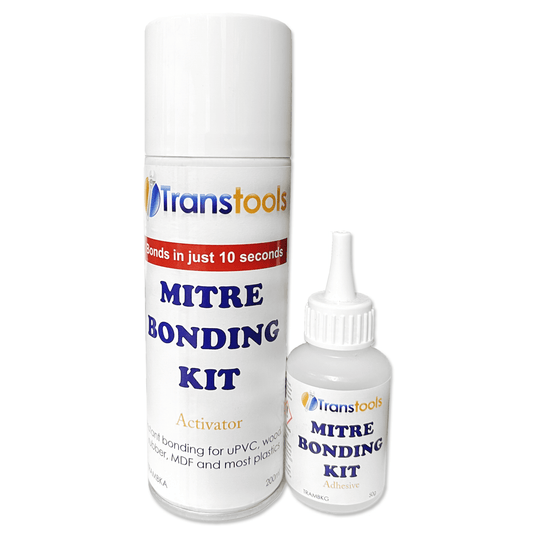 Transtools Superglue and Activator Mitre Fix Bonding Kit