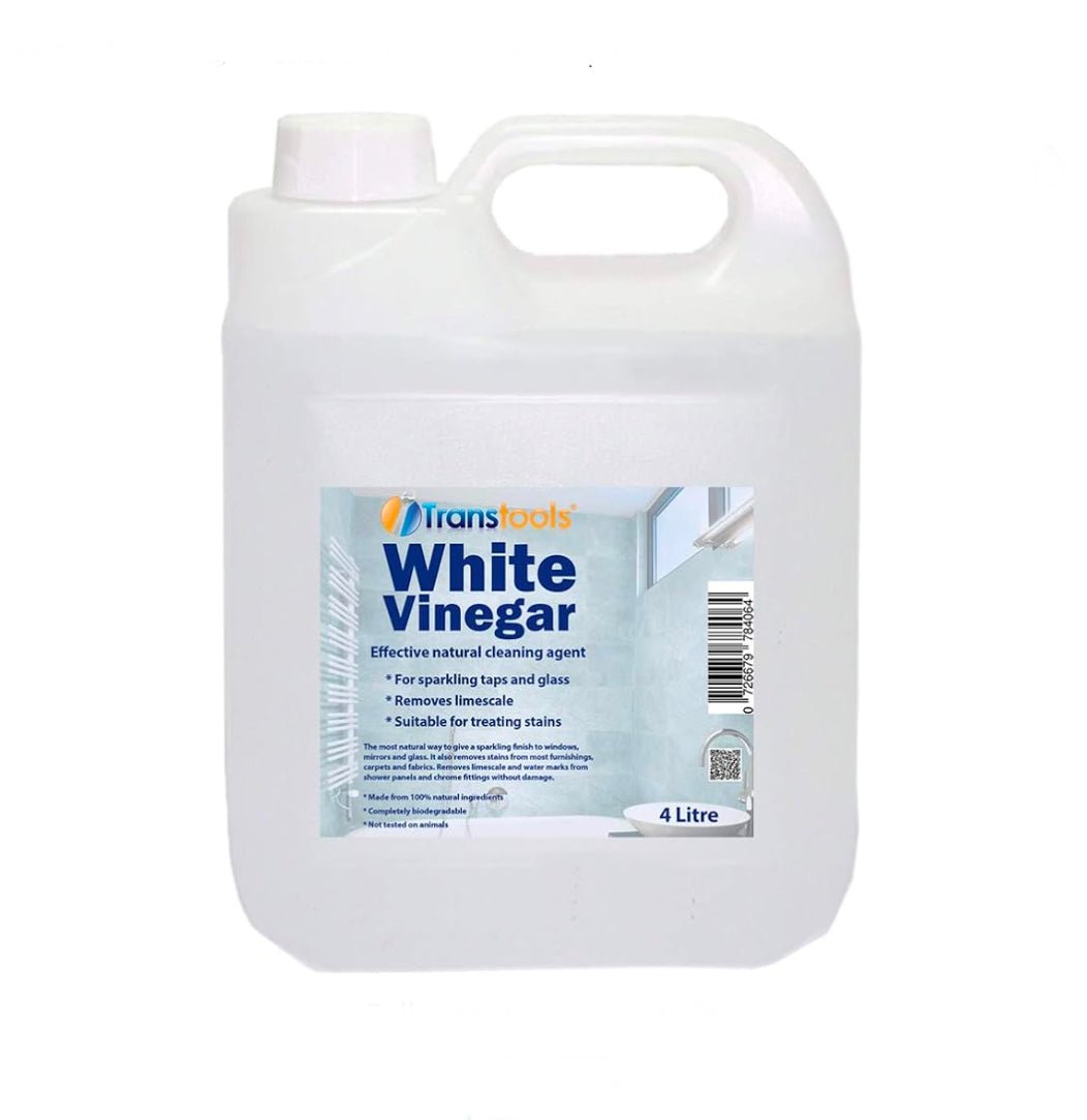 TRANSTOOLS NATURAL WHITE VINEGAR - 4 LITRE - Transtools Online