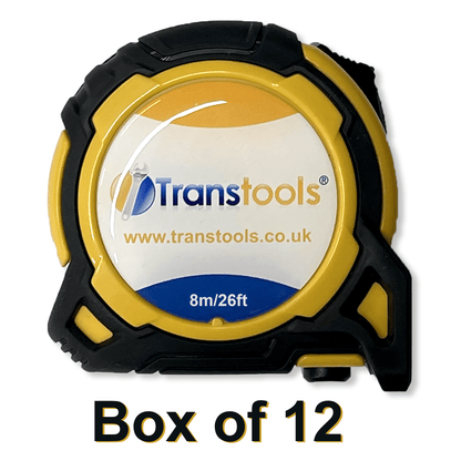 Transtools Tape Measure 8 Metre x 25mm