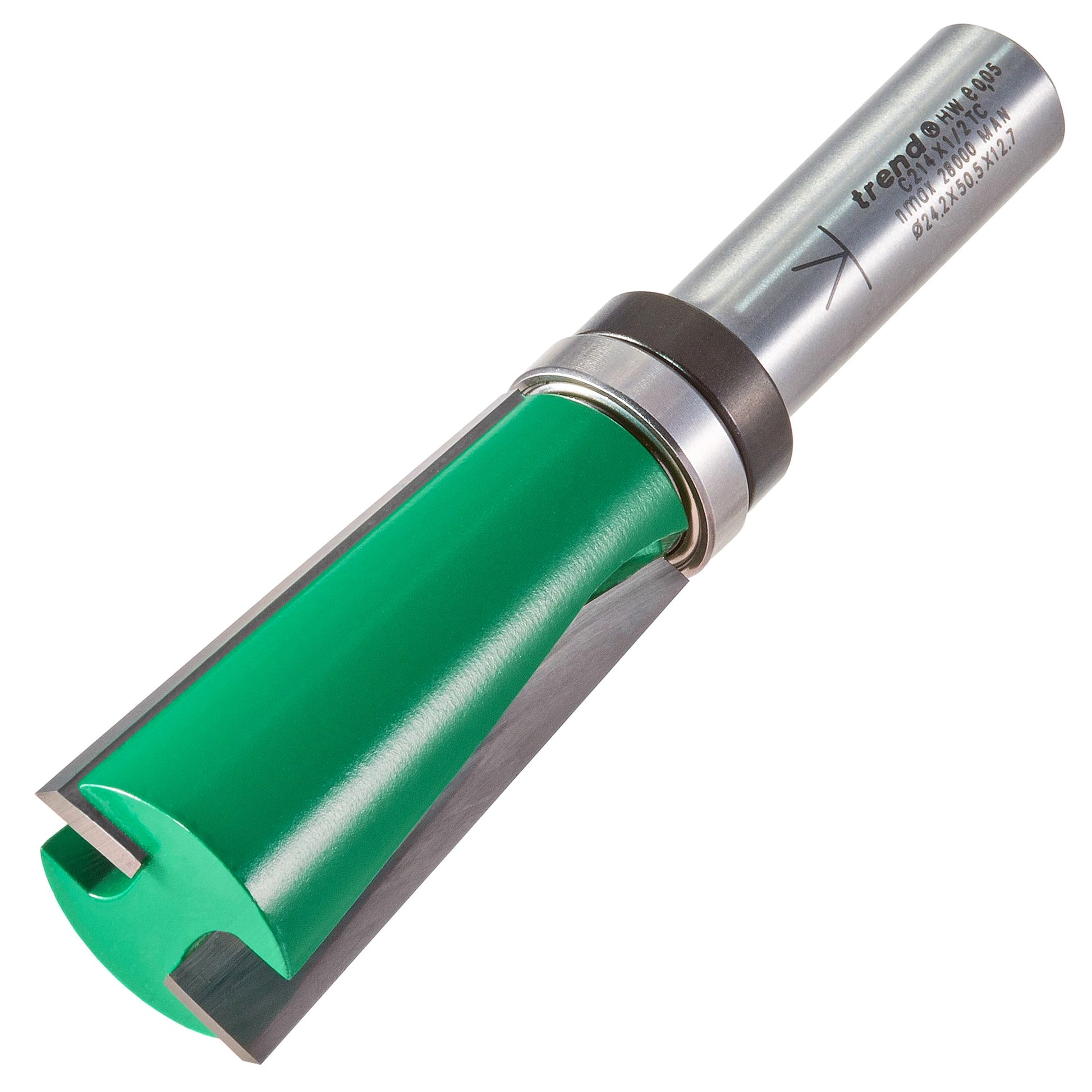 Trend Bearing Guided 3 Degrees Undercut 50mm Cut Router Bit C214X1/2TC