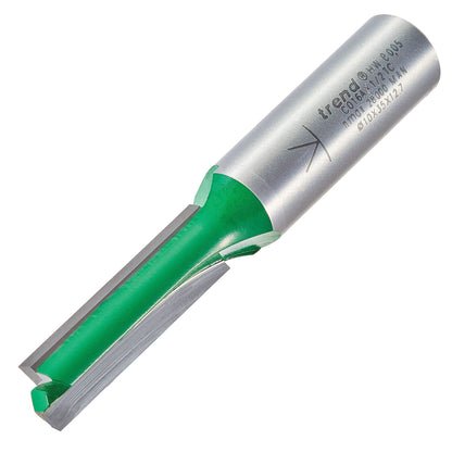 Trend Two Flute Straight Router Cutter 10mm diameter C016AX1/2TC