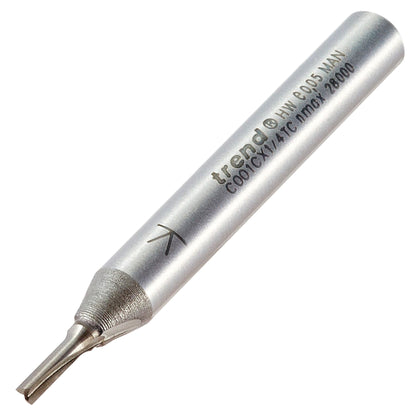 Trend Two Flute Straight Router Cutter 10mm Diameter C001CX1/4TC