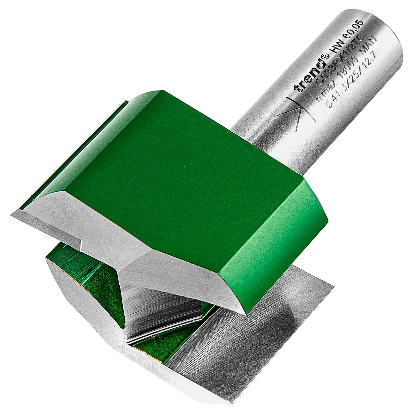 Trend Two Flute Straight Router Cutter 38.1mm Diameter C033PX1/2TC
