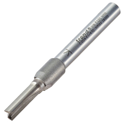 Trend Two Flute Straight Router Cutter 5mm Diameter C004X1/4TC