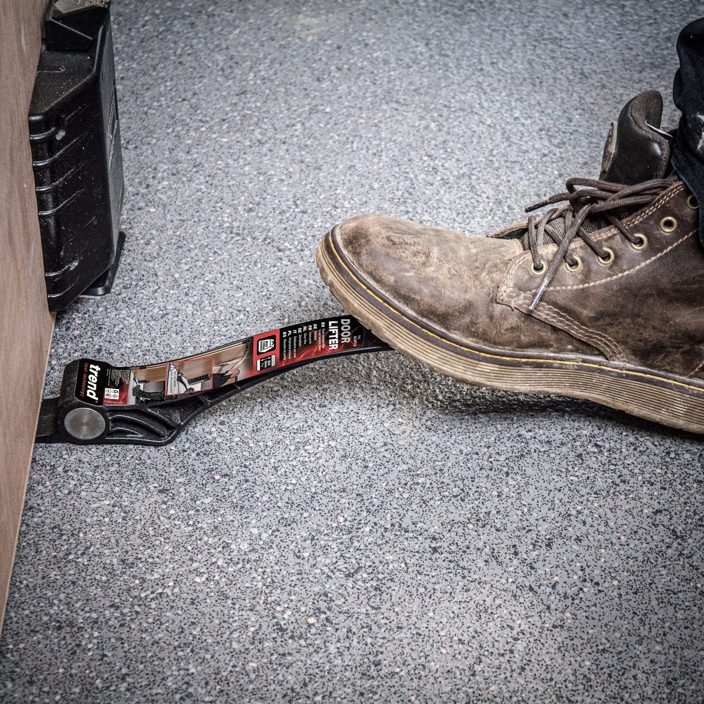Trend Door Lifter Foot Operated Door Hanging Aid D/LIFT/A Using a Foot to Lift A Door