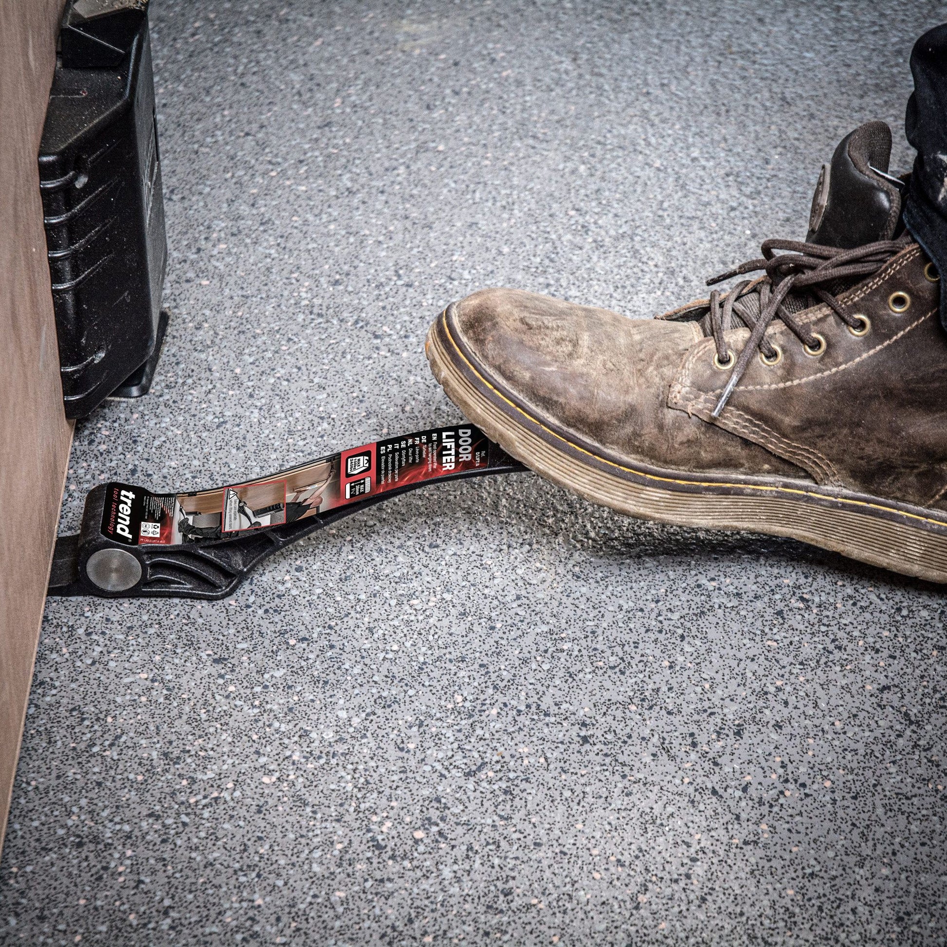 Trend Door Lifter Foot Operated Door Hanging Aid D/LIFT/A Using a Foot to Lift A Door
