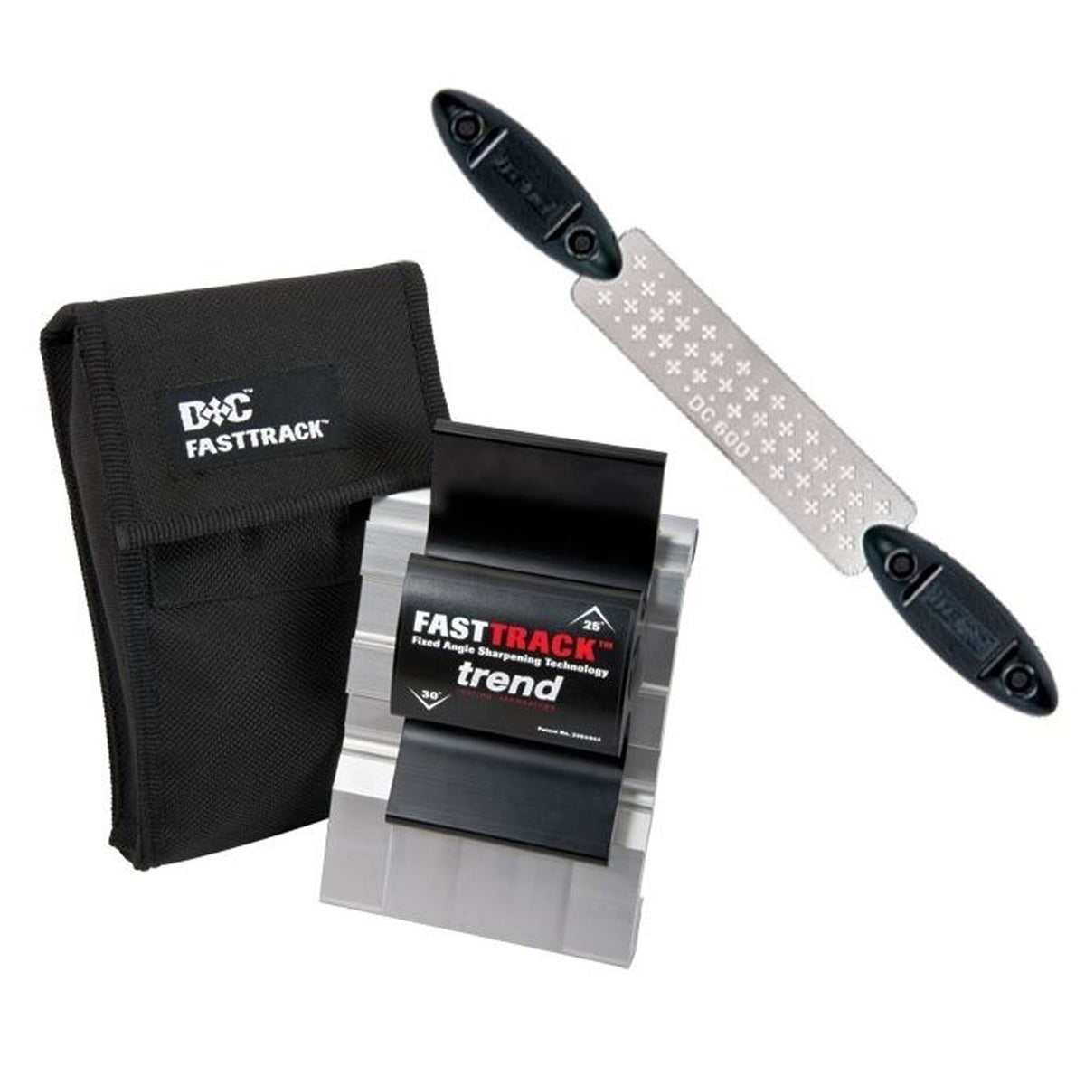 Trend Fast Track Honing Sharpening Kit with File and Storage Case DEAL/FTS/F4T