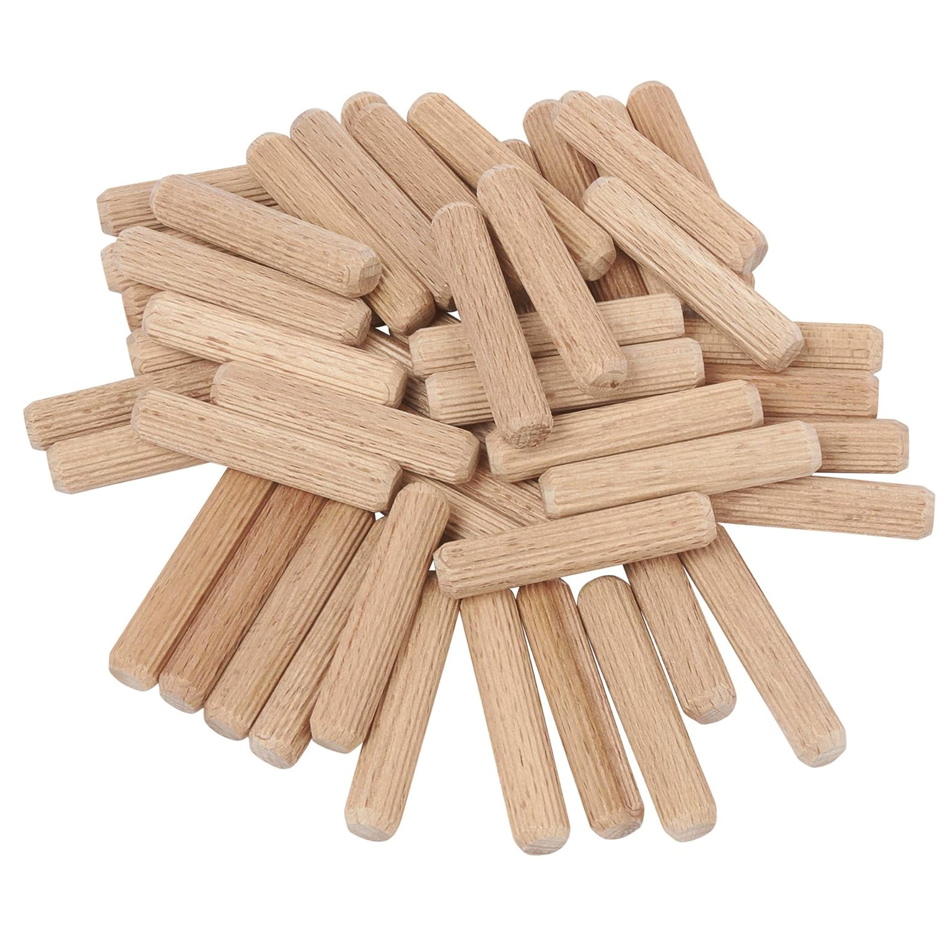 Trend Hardwood Grooved Dowels 10mm x 35mm 50 Pack DWL/5/50
