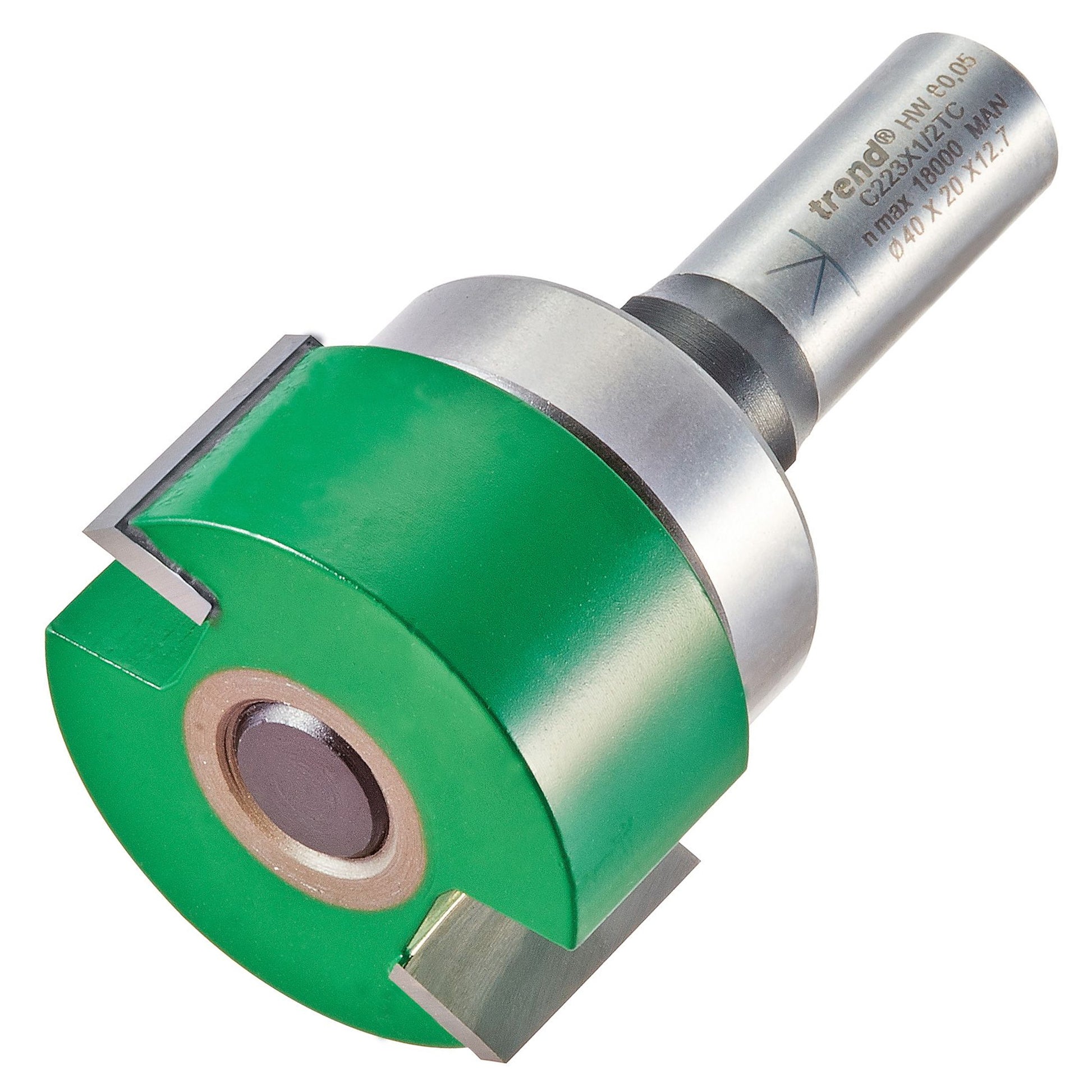 Trend Intumescent Router Cutter 20mm x 40mm Shank 1/2in C223X1/2TC
