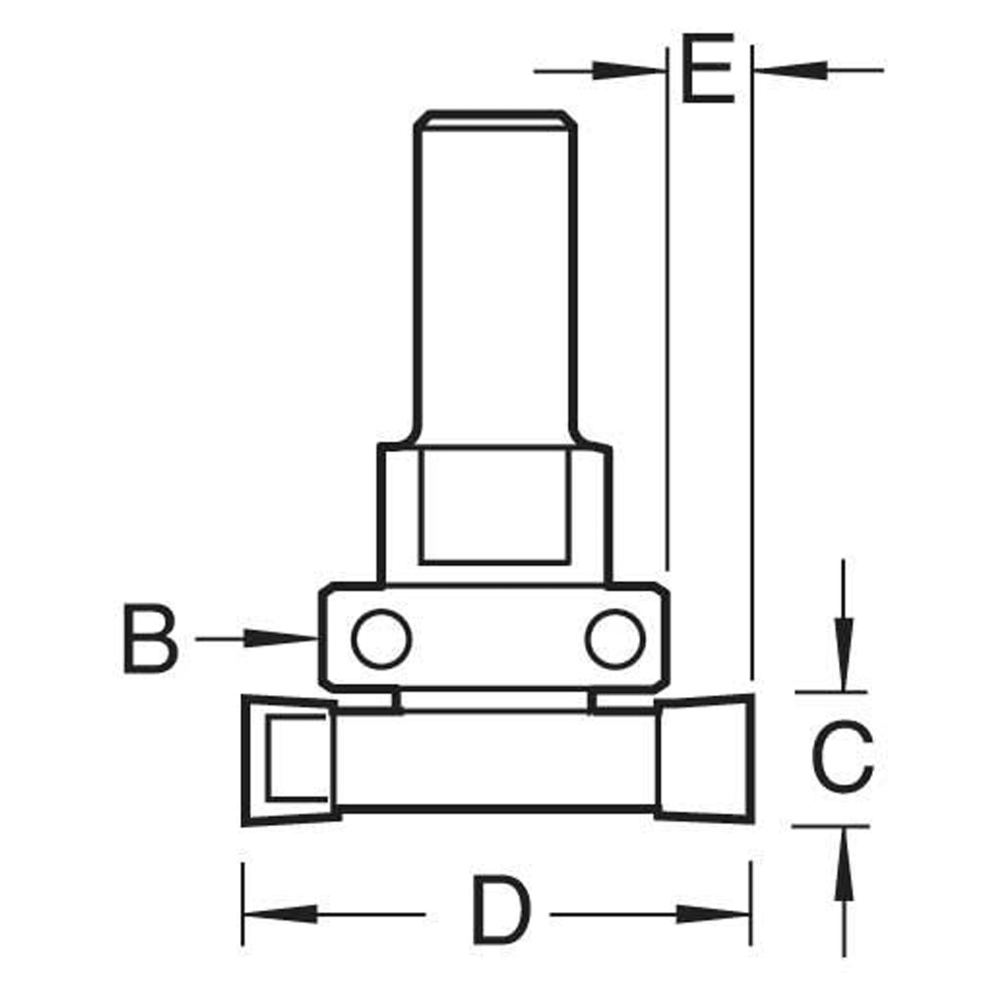 Trend Intumescent Router Cutter Size Guide