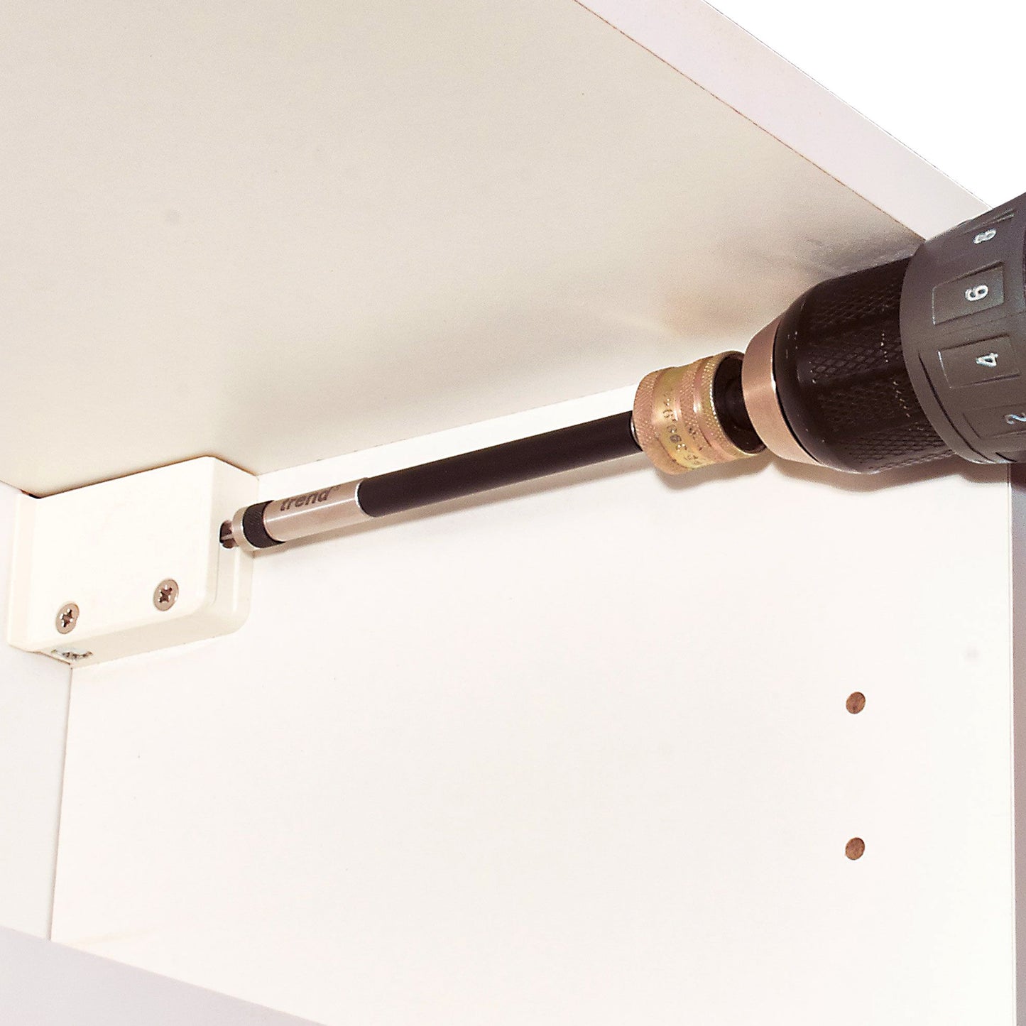 Trend Snappy Micro Diameter Extra Long Driver Bit Holder 150mm SNAP/BH/M/A Being Used