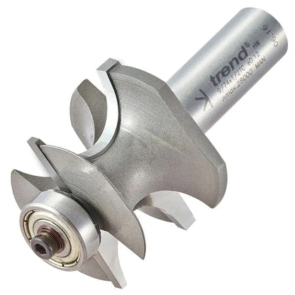 Trend Bearing Guided Corner Bead 9.5mm Radius Router 9/74X1/2TC