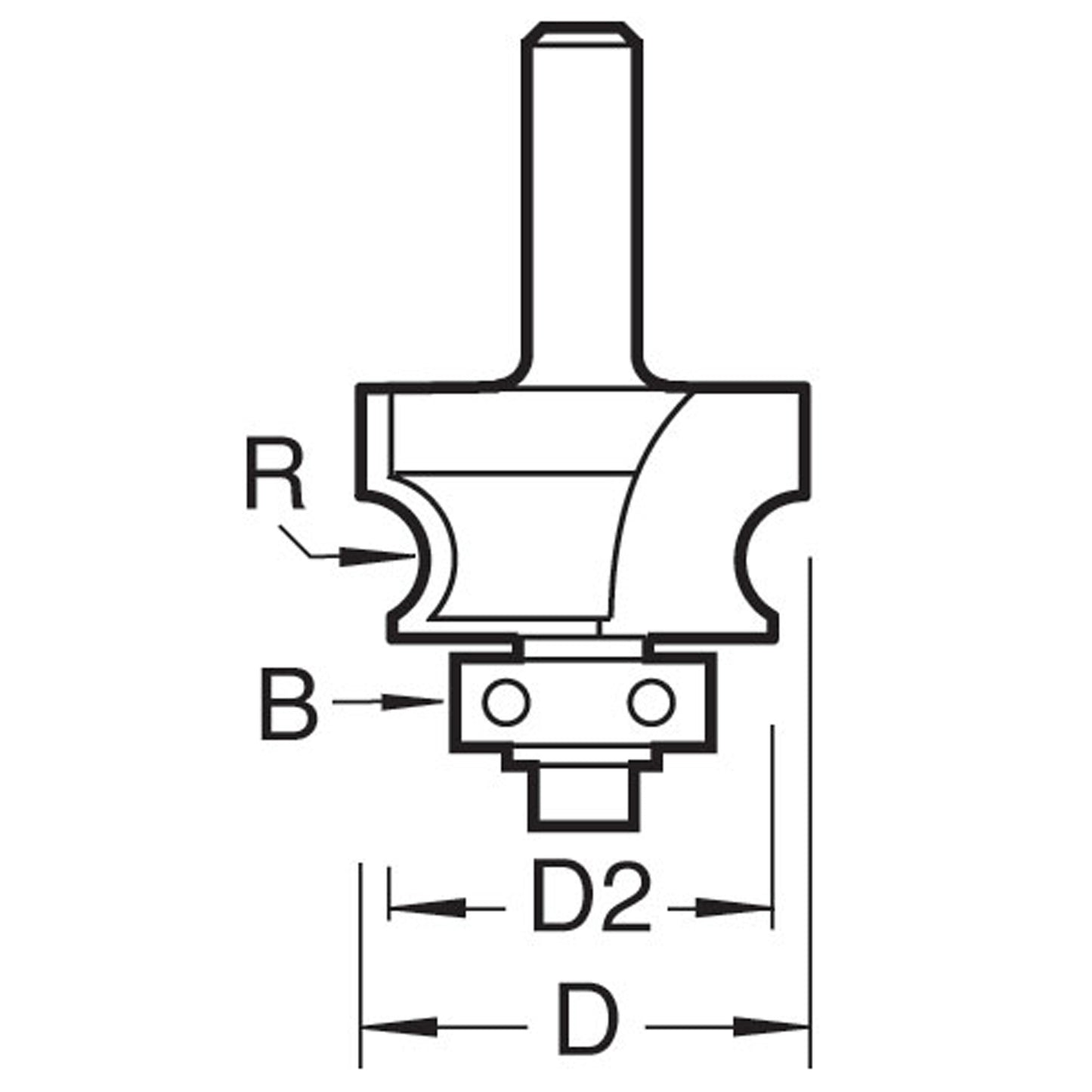 Trend Bearing Guided Corner Bead Size Guide