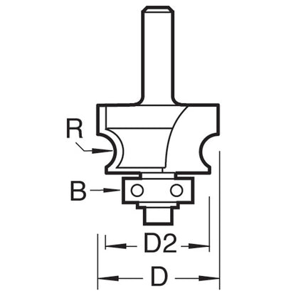 Trend Bearing Guided Corner Bead Size Guide