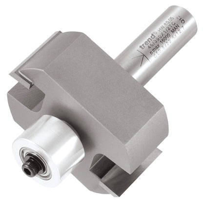 Trend Bearing Guided 50.8mm Diameter Large Rebater Router Cutter 46/390X1/2TC