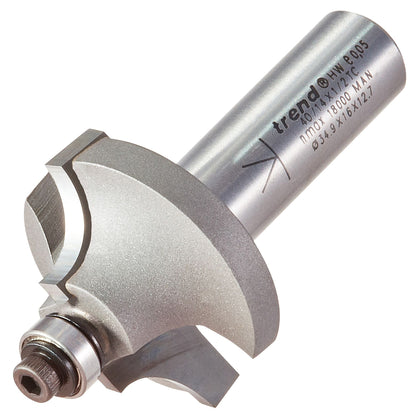 Trend Bearing Guided Ovolo 9.5mm Radius Router Cutter 40/14X1/2TC