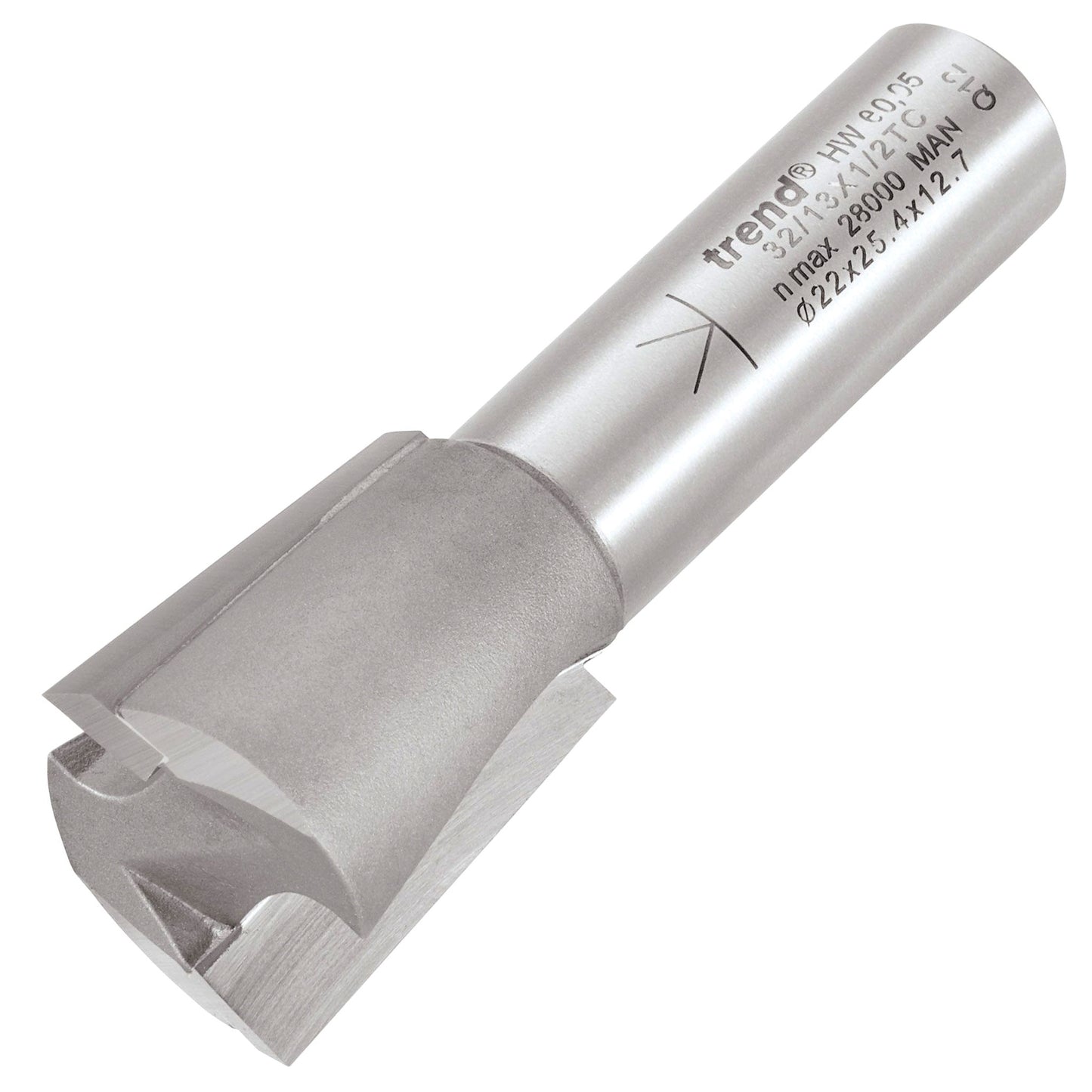 Trend Stair Trenching 95 Degree 22mm Diameter Router Cutter 32/13X1/2TC