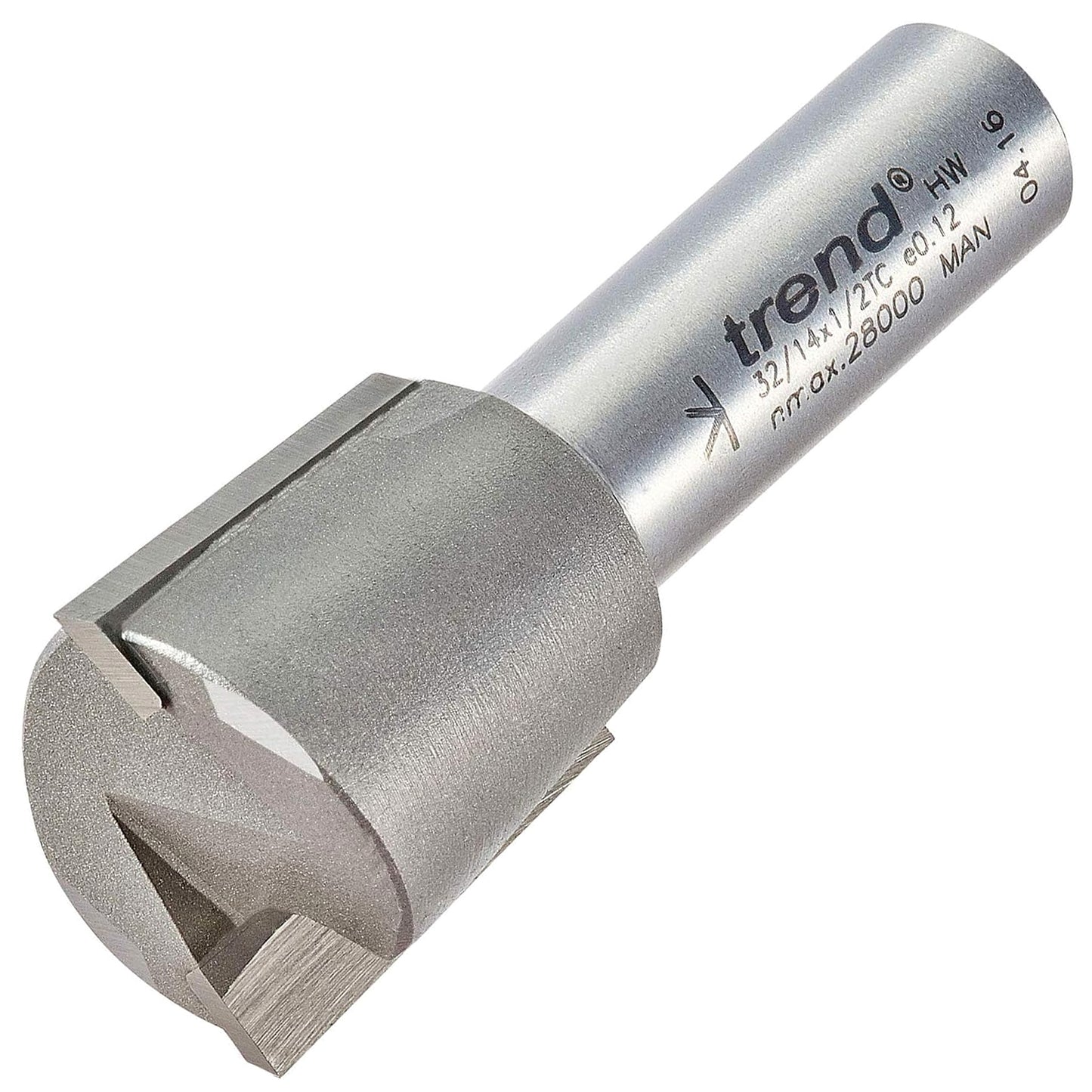 Trend Stair Trenching 95 Degree 25.4mm Diameter Router Cutter 32/14X1/2TC