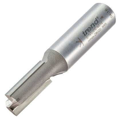 Trend Two Flute Straight Router Cutter 11mm Diameter Shank 1/2in 3/7X1/2TC