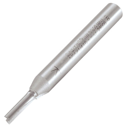 Trend Two Flute Straight Router Cutter 3mm Diameter Shank 1/4in 3/05X1/4TC