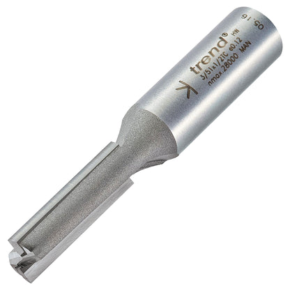 Trend Two Flute Straight Router Cutter 9.5mm Diameter Shank 1/2in 3/51X1/2TC