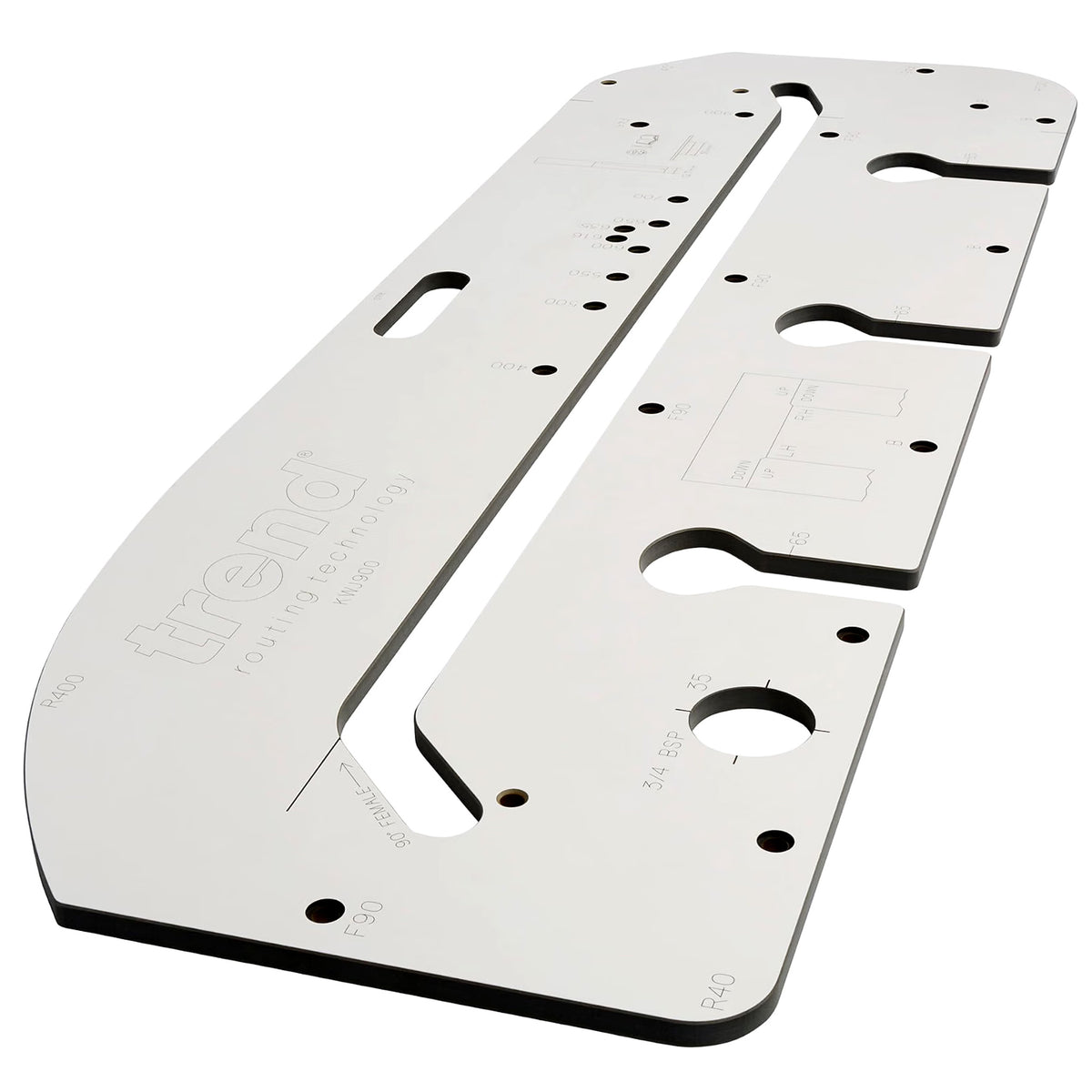 TREND Professional Kitchen Worktop Router Jig 900mm KWJ900