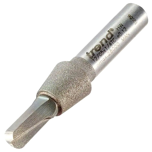 Trend Radius Router Cutter 2.4mm Radius x 11mm Cut 12/05X1/4TC