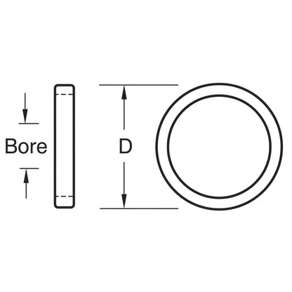 Trend Reduction Ring 25mm to 20mm Bore Size Guide