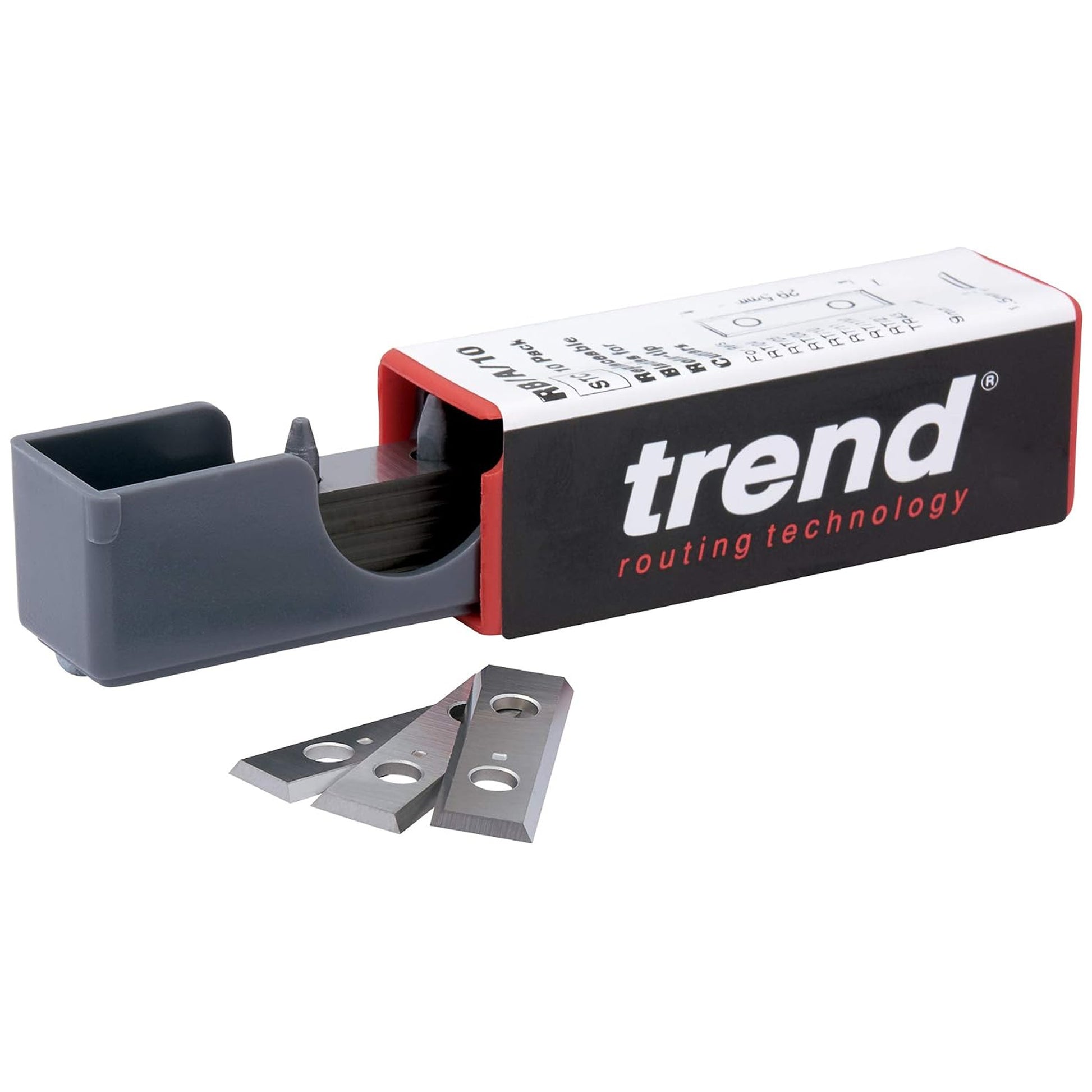 Trend Replacement Rota-Tip Cutter Blades 29.5mm x 9mm x 1.5mm RB/A/10