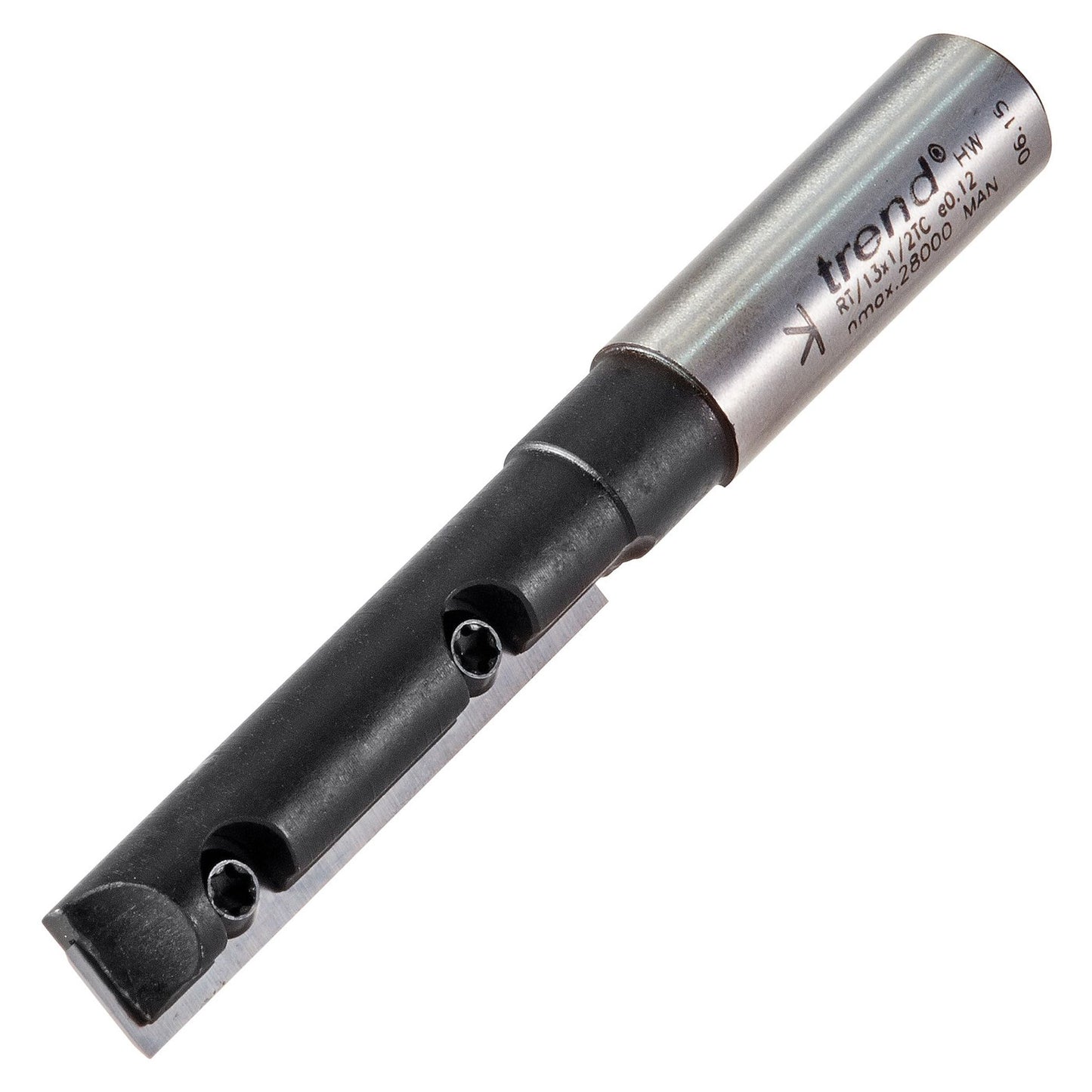 Trend Rota-Tip Router Cutter 12.7mm Diameter 50mm Cut Shank 1/2in RT/13X1/2TC