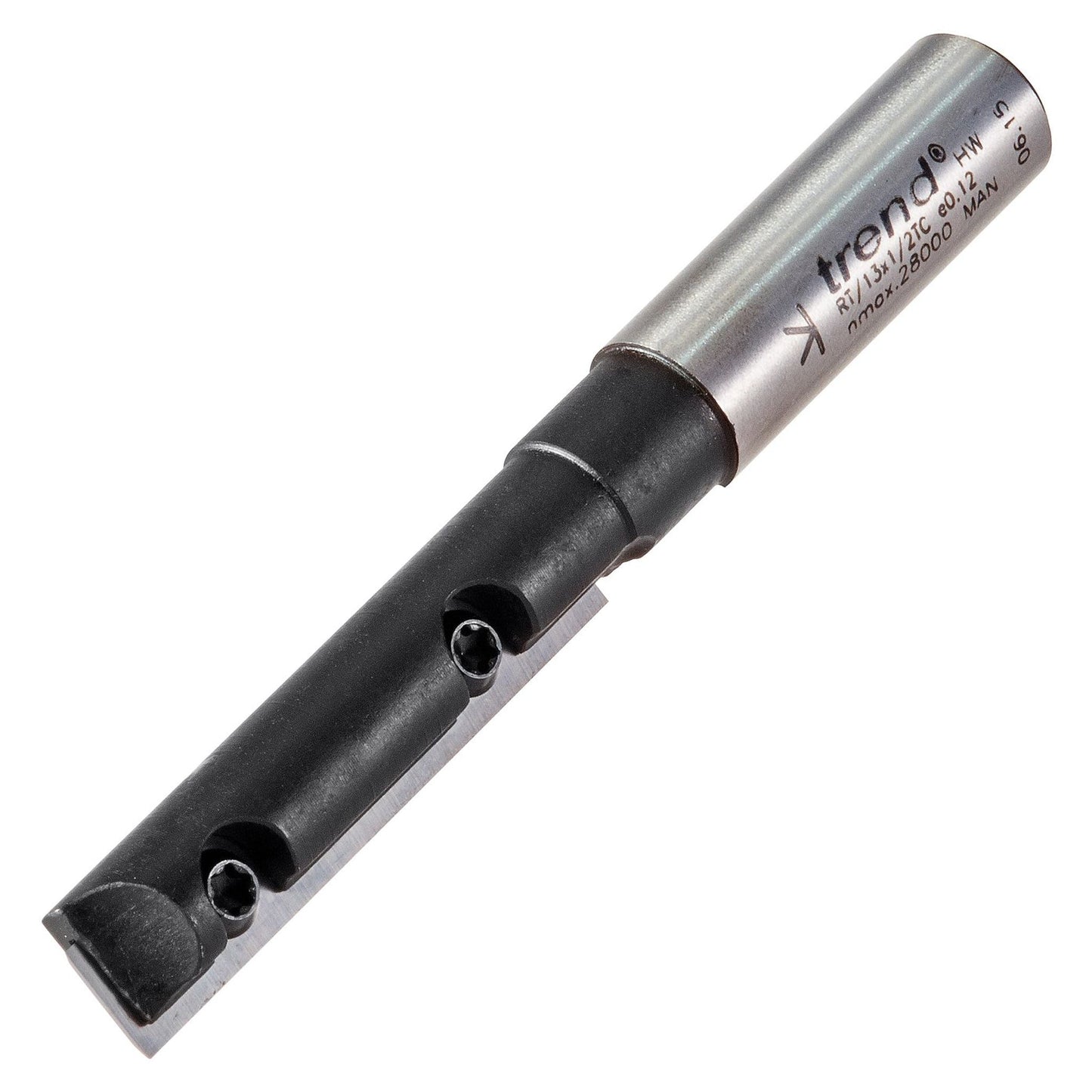 Trend Rota-Tip Router Cutter 12.7mm Diameter 50mm Cut Shank 1/2in RT/13X1/2TC