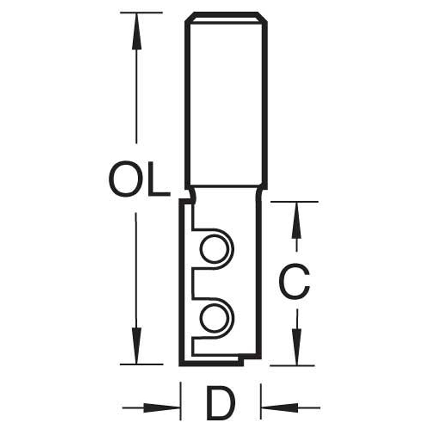 Trend Rota-Tip Router Cutter Size Guide