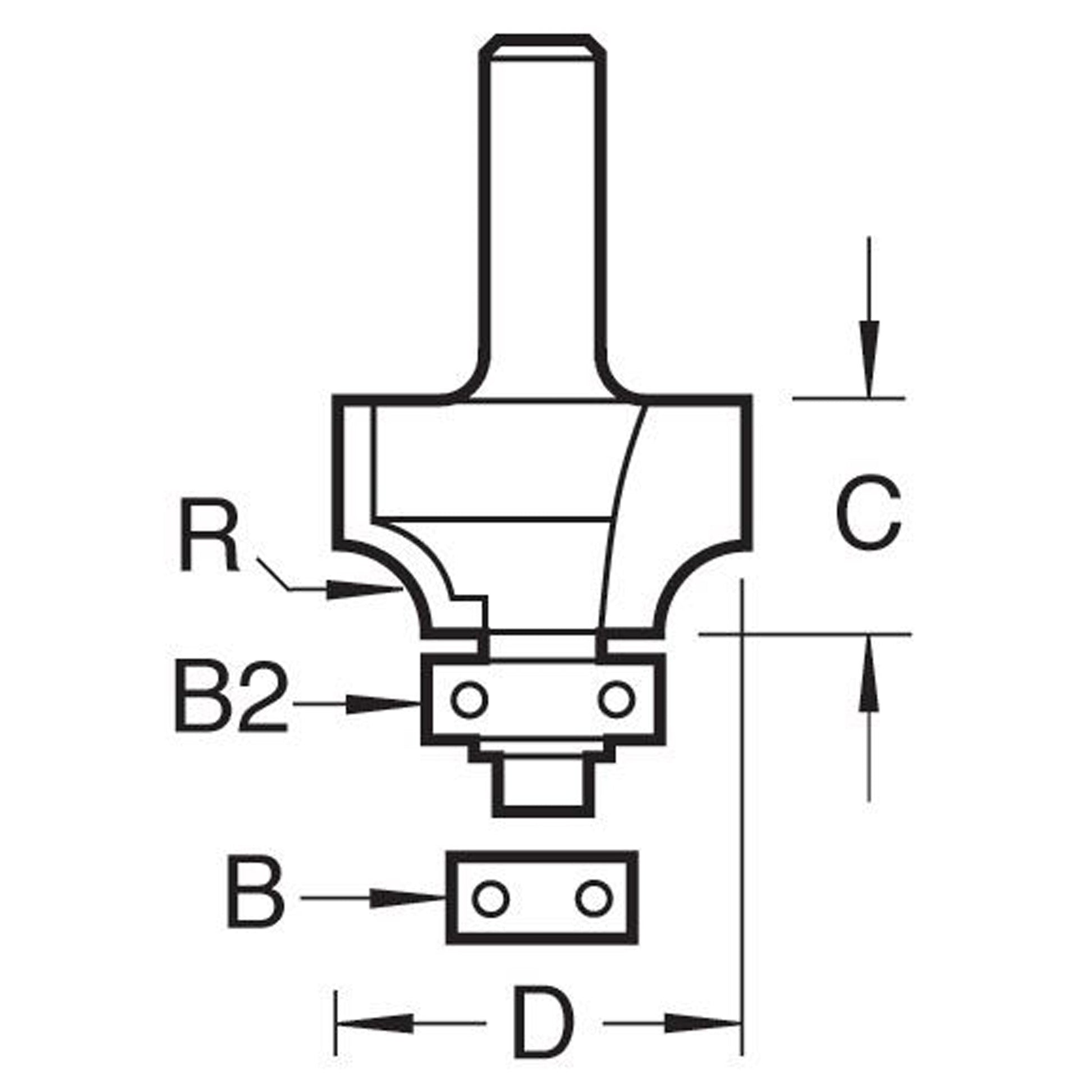 Trend Rounding Router Cutter Size Guide