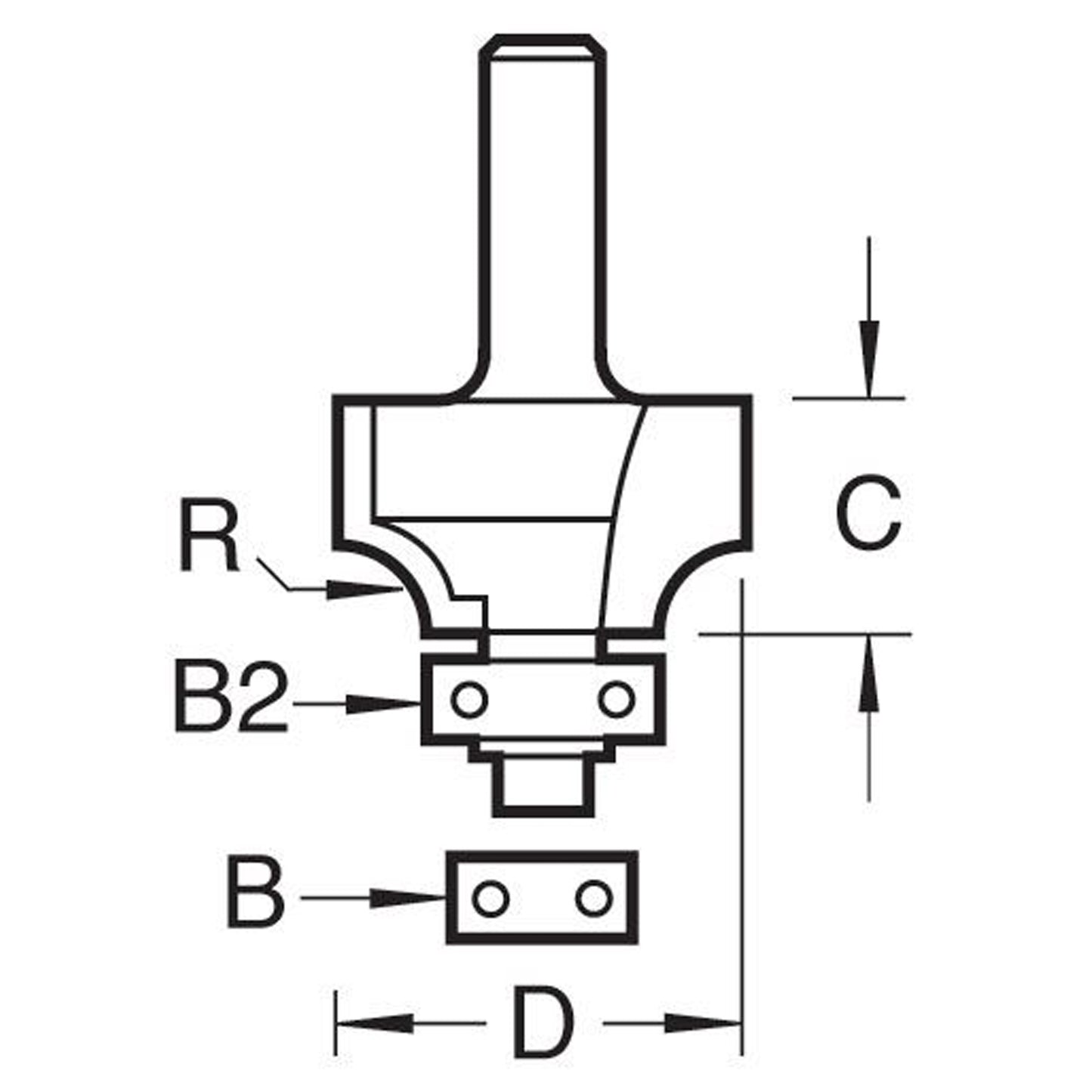 Trend Rounding Router Cutter Size Guide