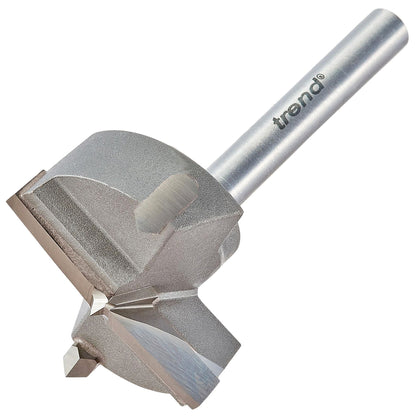 Trend Router Machine Bit 35mm Diameter Recessed Circular Hinge 421/35X1/4TC